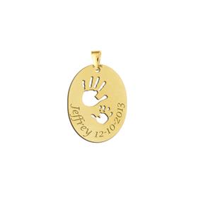 Babyschmuck Anhänger - Händchen Gold Babyschmuck Anhänger - Händchen Gold