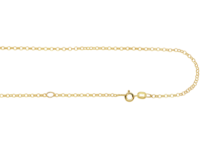 Goldene Jasseron Kette 38-42 cm
