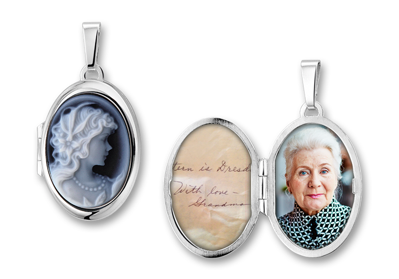 Medaillon Exclusiv Bei Namesforever In Herzform Oval Und Rund