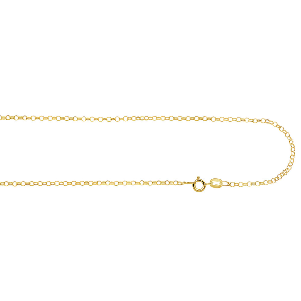 Goldene Jasseron Kette 45-50 cm Goldene Jasseron Kette 45-50 cm