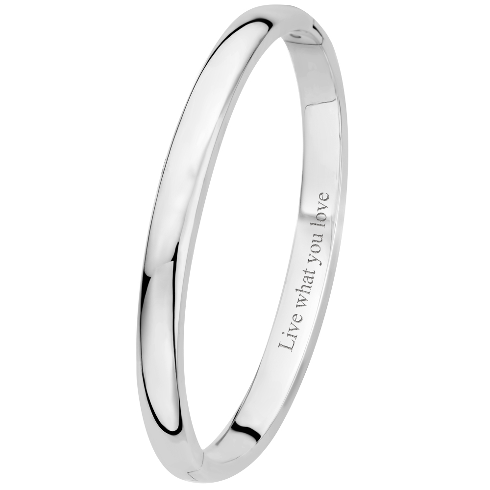 Ovaler Armreif Armband aus 925 Sterling Silber