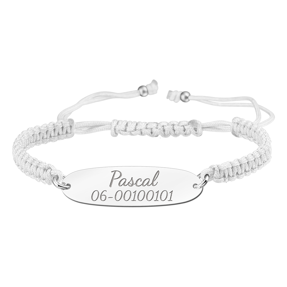 Maverton Kinder Armband 14 Karat Gold | Personalisiert Mit Namen & Datum | Mit Geschenkbox