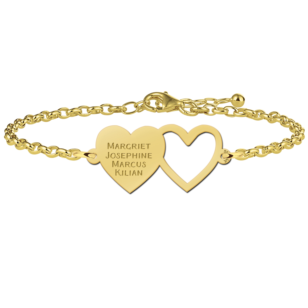 Armband mit  Herz aus Gold