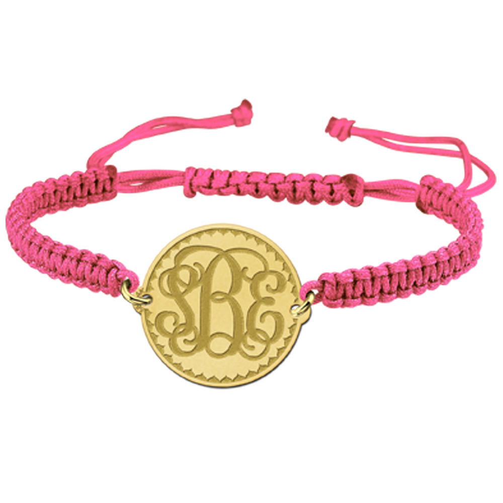 Monogramm Armband mit Gravur