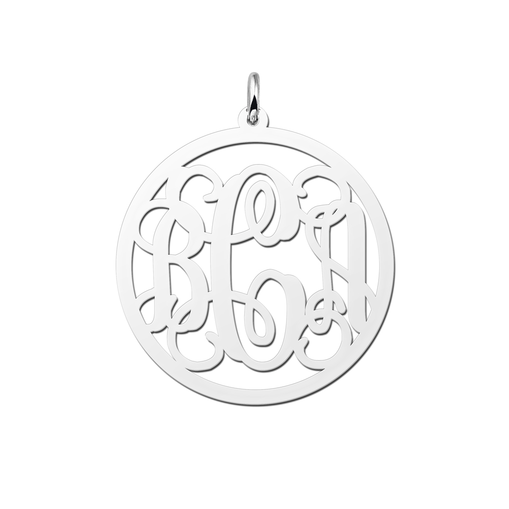 Monogramm Schmuck Silber Monogramm Schmuck Silber